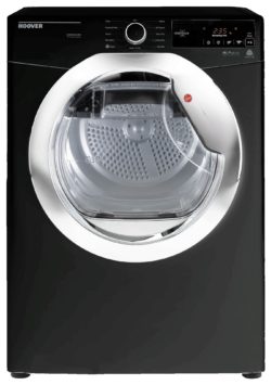 Hoover DXC 8TCEB 8KG Condenser Tumble Dryer - Black.